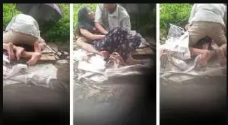 တည်းခိုခန်းမသွားတော့ ချောင်းရိုက်လေးမိ ထီးကာပီး heat တက်လွန်းနေတဲ့ကျော်ကြီး