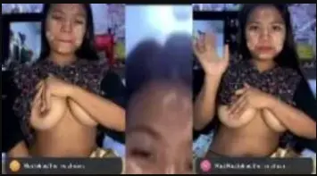 တောင်းတွင်းသူ လဲ့လဲ့ဝင်း နို့ကြီးတွေကိုညှစ်ပြ