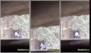 ဘယ်သူမှမရှိဘူးထင်ပြီး ခိုးစားနေတဲ့အတွဲ ချောင်းရိုက်