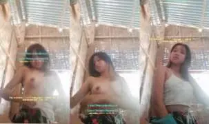 ရွာသူလေးအတွင်းခံဝတ်တဲ့ Video